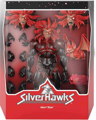 Silverhawks 7 Inch Action Figure Ultimates Wave 2 - Mon Star