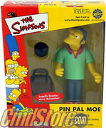 PIN PAL MOE 5" Action Figure THE SIMPSONSTOYFARE EXCLUSIVE With Intelli-Tronic Voice Activation Playmates Toy
