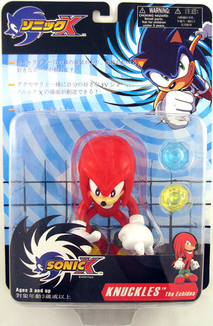 Sonic X Japanese Carded 5 Inch Action Figure - Knuckles