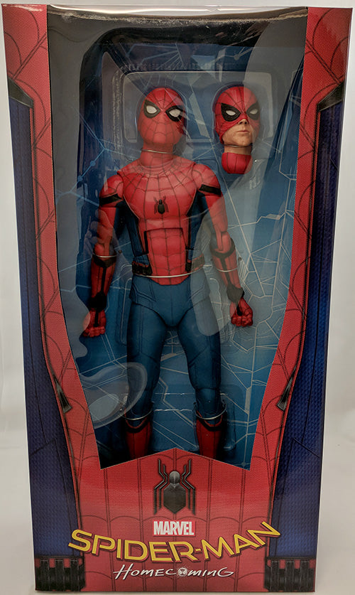 Spider-Man: Homecoming 18 Inch Action Figure 1/4 Scale Series - Spider-Man  (Sub-Standard Packaging)