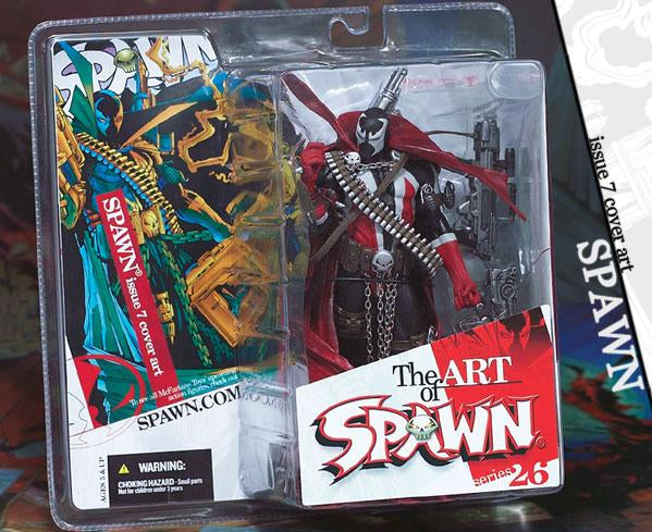 スポーン　イシュー7 アート・オブ・スポーン　フィギュア　マクファーレン　26 SPAWN i.07 FIGURE Spawn Series 26: The Art Of Spawn Mcfarlane