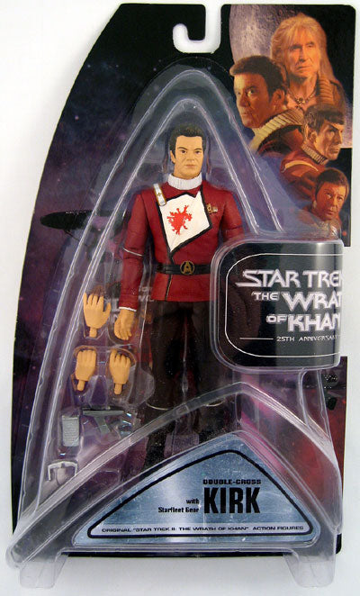 Star Trek 25th Anniversay Action Figures The Wrath Of Khan: Exclusive Admiral Kirk