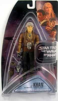 Star Trek 25th Anniversay Action Figures The Wrath Of Khan: Khan (Sub-Standard Packaging)