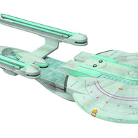 Star Trek Generations 16 Inch Vehicle Figure - U.S.S. Enterprise NCC-1701-B Battle Damaged (Non Mint Packaging)