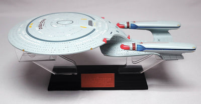 Star Trek The Next Generation 12 Inch Vehicle Figure - U.S.S. Enterprise NCC-1701-D Electronic (TV Grey Color Version)