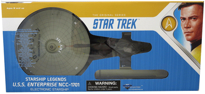 Star Trek The Original Series 15 Inch Vehicle Figure - Starship Enterprise NCC-1701