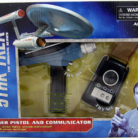 Star Trek The Original Series Accessories: Communicator & Phaser 2-Pack