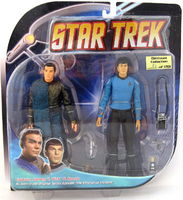 Star Trek The Original Series Action Figure 2-Pack: Romulan Kirk & Spock