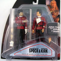 Star Trek The Original Series Action Figures 2-Pack: Irradiated Spock and Admiral Kirk