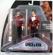 Star Trek The Original Series Action Figures 2-Pack: Irradiated Spock and Admiral Kirk