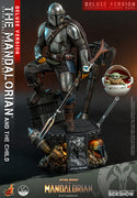 Star Wars The Mandalorian 18 Inch Action Figure 1/4 Scale Deluxe - The Mandalorian & The Child (Deluxe) Hot Toys 907266