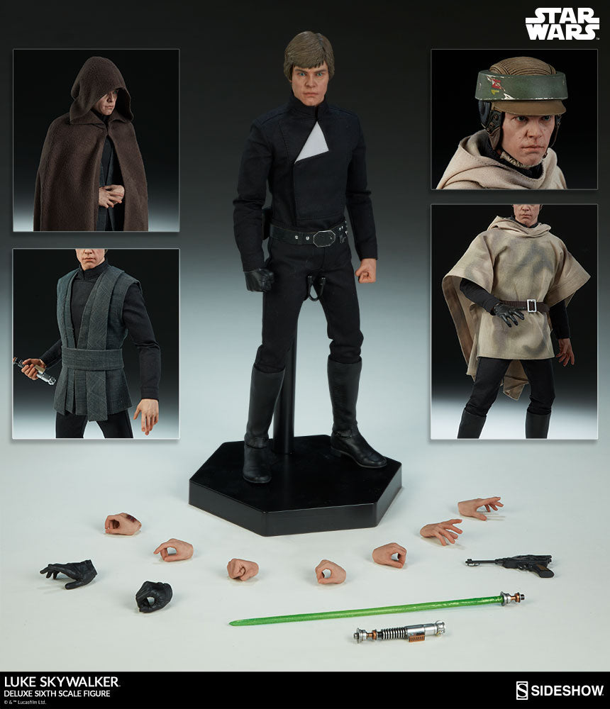 Kenner Star Wars Action Collection Luke Skywalker in Jedi Gear 12 Action  Figure
