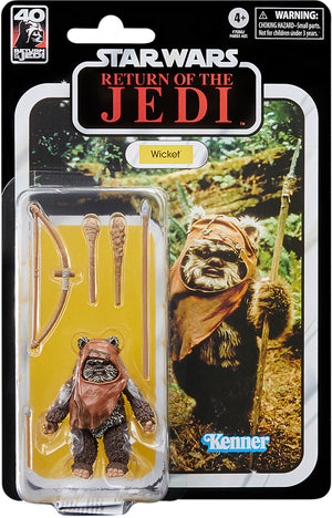 Star Wars 40th Anniversary 6 Inch Action Figure (2023 Wave 1) - Wicket