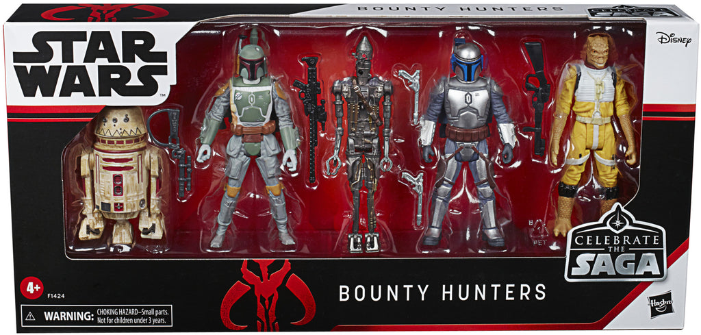 Star Wars Celebrate The Saga 3.75 Inch Action Figure Box Set - Bounty Hunters Pack