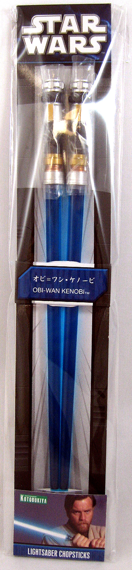Star Wars 9 Inch Chopsticks - Obi-Wan Kenobi Lightsaber Blue Chopstick