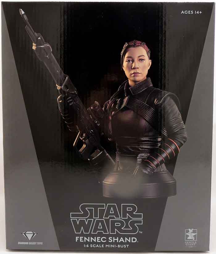 Diamond Select Busto Star Wars Fennec Shand 1/6 Escala | Figura De Colección Oficial De Mandalorian, Material Resistente Diamond Select Colección Diamond Select Busto Star Wars Fennec Shand 1/6 Escala | Figura De Colección Oficial De Mandalorian, Material Resistente Diamond Select Colección