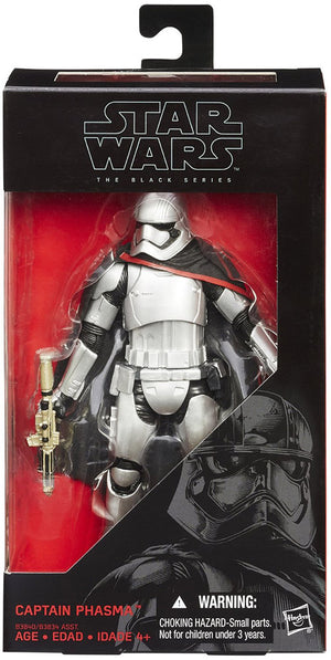 Star Wars The Force Awakens 6 Inch Action Figure The Black Series Wave 2 - Captain Phasma #06