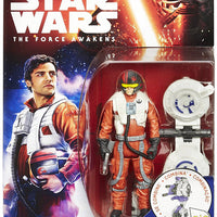 Star Wars The Force Awakens 3.75 Inch Action Figure Jungle And Space Wave 1 - Poe Dameron