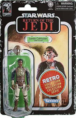 Star Wars Retro Collection 3.75 Inch Action Figure Wave 4 - Lando Calrissian (Skiff Guard)