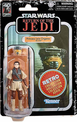 Star Wars Retro Collection 3.75 Inch Action Figure Wave 4 - Princess Leia Organa (Boushh)