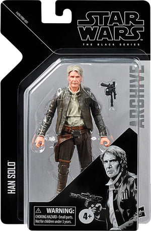 Star Wars The Black Series Archives 6 Inch Action Figure (2022 Wave 2) - Han Solo