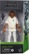 Star Wars The Black Series Box Art 6 Inch Action Figure Wave 1 - Admiral Ackbar #01