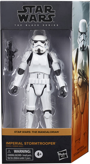 Star Wars The Black Series Box Art 6 Inch Action Figure Wave 1 - Imperial Stormtrooper #02 (Non Mint Packaging)
