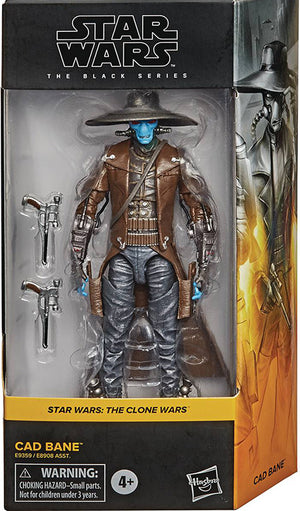 Star Wars The Black Series Box Art 6 Inch Action Figure Wave 2 - Cad Bane