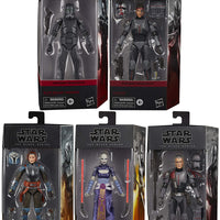 Star Wars The Black Series Box Art 6 Inch Action Figure Wave 4 - Set of 5