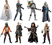 Star Wars The Black Series 6 Inch Action Figure Box Art Wave 6 - Set of 8 (Sealed Case)