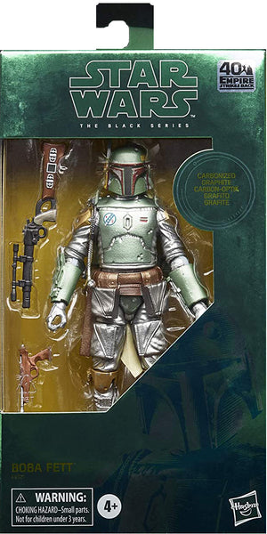 Star Wars The Black Series 6 Inch Action Figure Exclusive - Carbonized Boba Fett