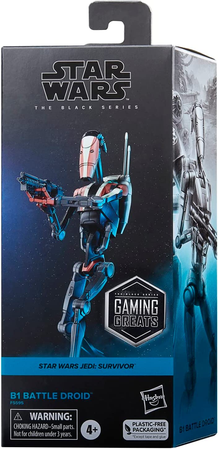 Star Wars The Black Series Gaming Greats 6 Inch Action Figure Box Art Exclusive - B1 Battle Droid
