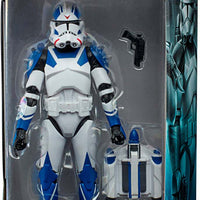 Star Wars The Black Series Gaming Greats 6 Inch Action Figure Box Art Exclusive - Jet Trooper Blue