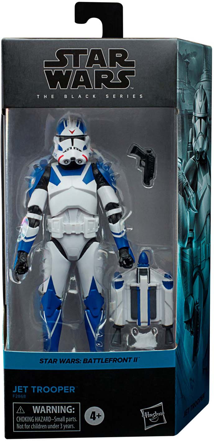  Star Wars The Black Series Gaming Greats 6 Inch Action Figure  Exclusive - Jet Trooper Blue : Toys & Games