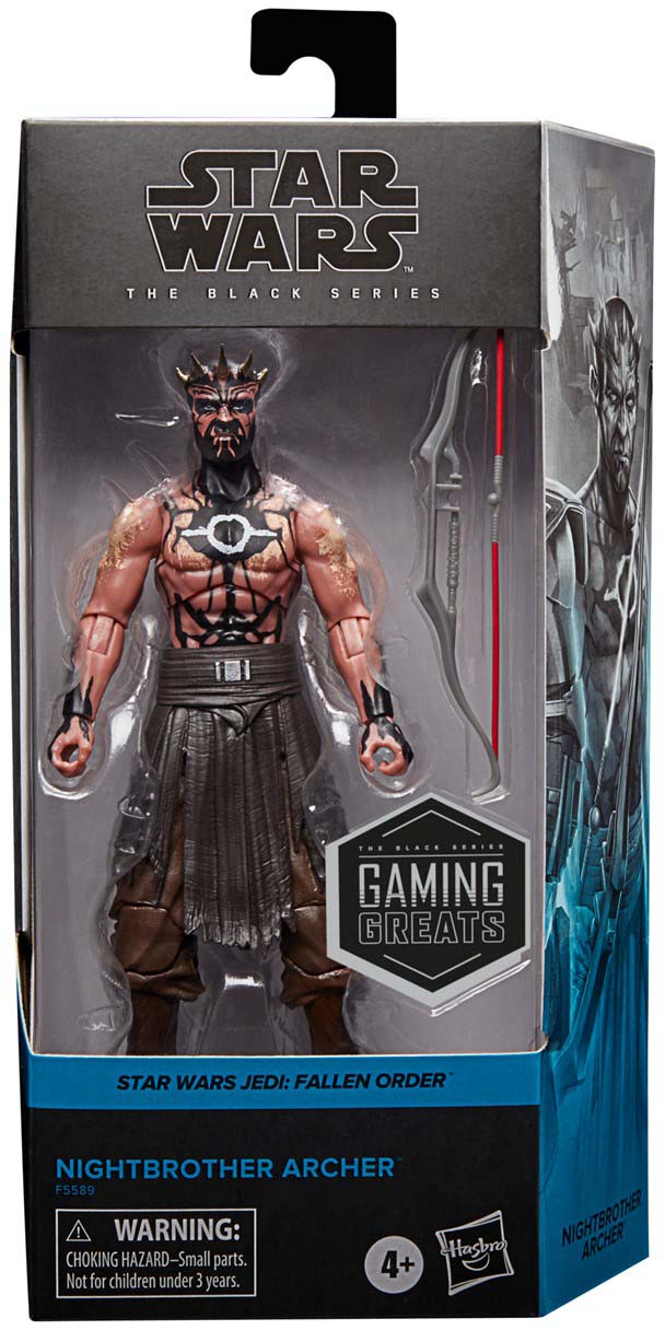 Star Wars The Black Series Gaming Greats 6 Inch Action Figure Box Art Exclusive - Nightbrother Archer