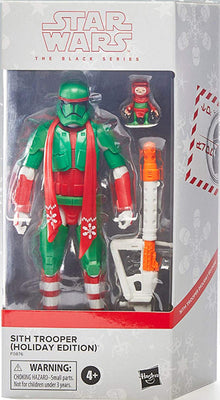 Star Wars The Black Series Holiday Edition 6 Inch Action Figure Box Art Exclusive - Sith Trooper (Green)