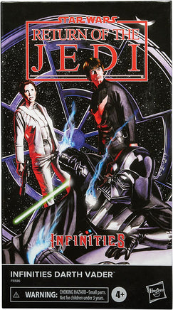 Star Wars The Black Series Infinities 6 Inch Action Figure Book Cover - Darth Vader (White)