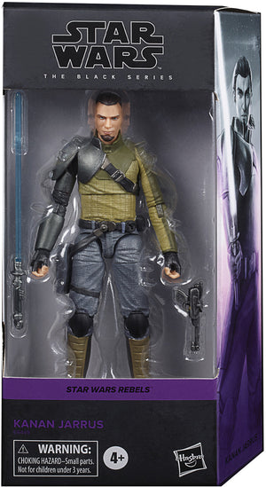 Star Wars The Black Series 6 Inch Action Figure Rebels Box Art - Kanan Jarrus