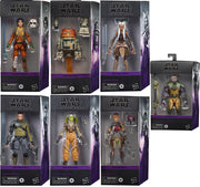 Star Wars The Black Series 6 Inch Action Figure Rebels Box Art - Set of 7 (Includes Zeb)