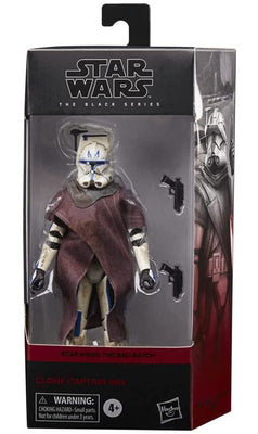 Star Wars The Black Series The Bad batch 6 Inch Action Figure Box Art Exclusive - Clone Captain Rex