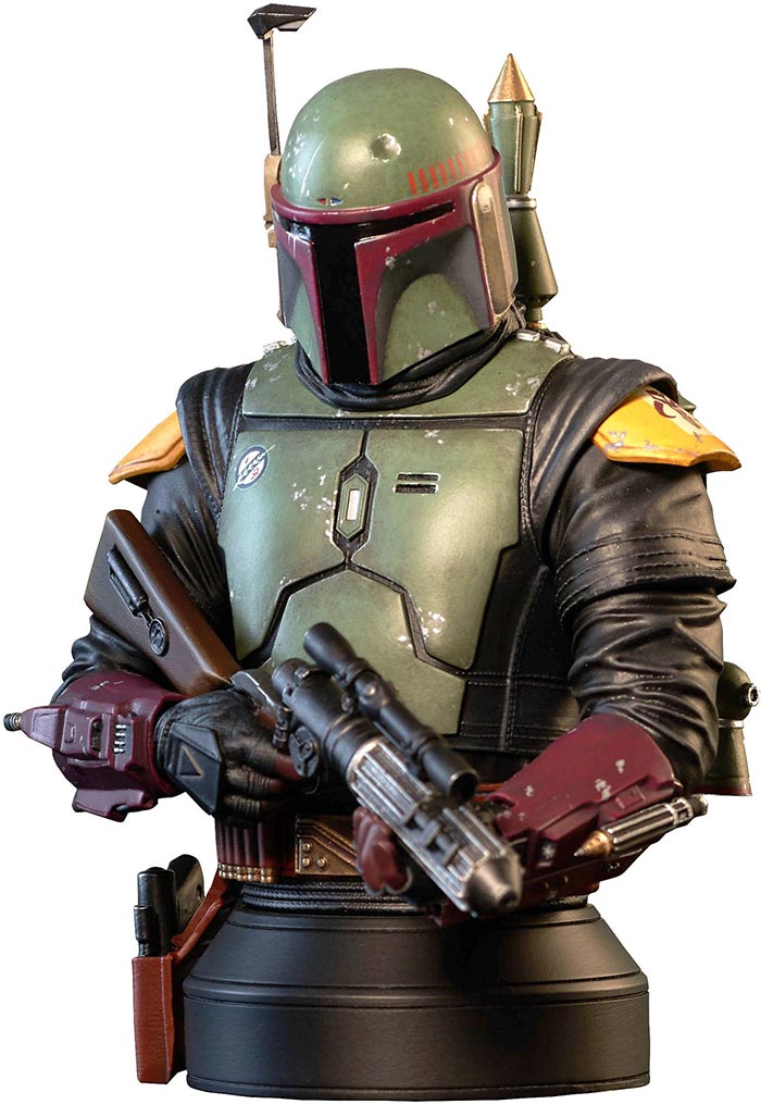 Star Wars The Book Of Boba Fett 6 Inch Bust Statue 1/6 Scale