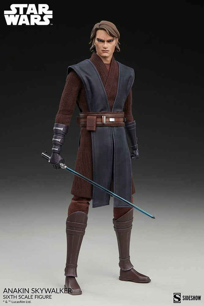 Star Wars The Clone Wars 12 Inch Action Figure 1/6 Scale - Anakin Skyw