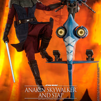 Star Wars The Clone Wars 12 Inch Action Figure 1/6 Scale Series - Anakin Skywalker and STAP 906795