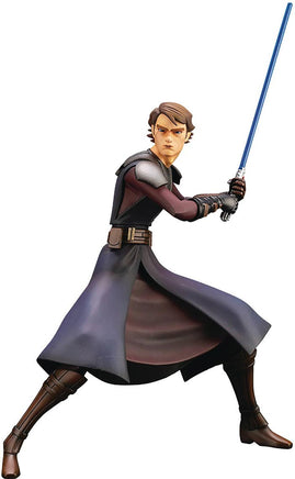 Star Wars The Clone Wars 8 Inch Statue Figure ArtFX+ - Anakin