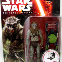 Star Wars The Force Awakens 3.75 Inch Action Figure Jungle and Space Wave 3 - Hassk Thug