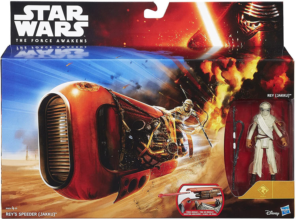 Star Wars The Force Awakens 3.75 Inch Vehicle Figure - Rey's Speeder