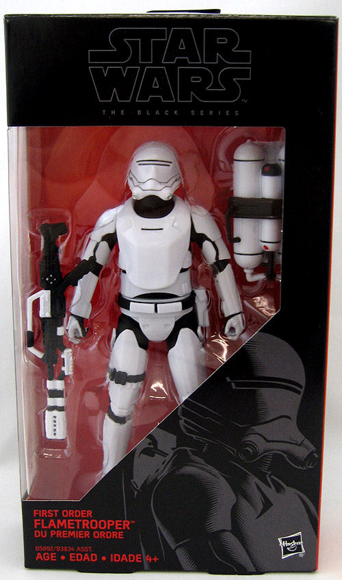 Star Wars The Force Awakens 6 Inch Action Figure Wave 5 - First Order Flametrooper #16