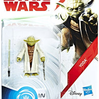 Star Wars The Last Jedi 3.75 Inch Action Figure (2017 Wave 1a Teal) - Yoda