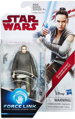 Star Wars The Last Jedi 3.75 Inch Figure (2017 Wave 2 Orange) - Rey (Island Journey) (Sub-Standard Packaging)