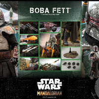 Star Wars The Mandalorian 12 Inch Action Figure 1/6 Scale - Boba Fett Hot Toys 907834